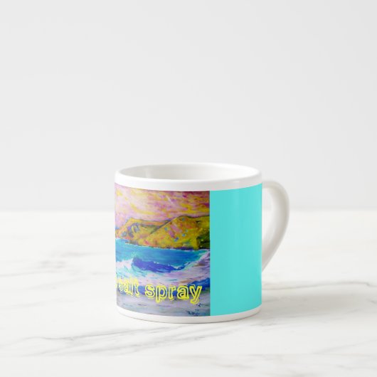 Meersalz Espressotasse (Vorderseite Rechts)