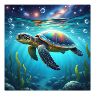 Meerschildkröte Fotodruck
