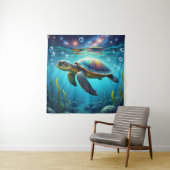 Meerschildkröte Wandteppich (Beispiel)