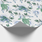 Meerschildkröten Geschenkpapier (Ecke)