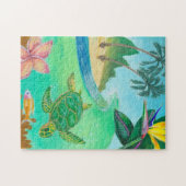 Meerschildkröten-Paradies Puzzle (Horizontal)