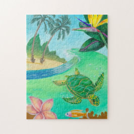 Meerschildkröten-Paradies Puzzle