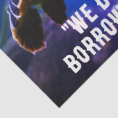 Meerschildkrötengewebe/Entkundungspapier Seidenpapier (Detail)