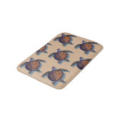 Meerschildkrötenmatte Badematte (Schrägansicht)