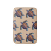 Meerschildkrötenmatte Badematte (Vorderseite Vertikal)