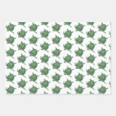 Meerschildkrötenpapier Geschenkpapier Set (Vorderseite)