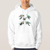 Meerschildkrötenpullover Hoodie (Vorderseite)