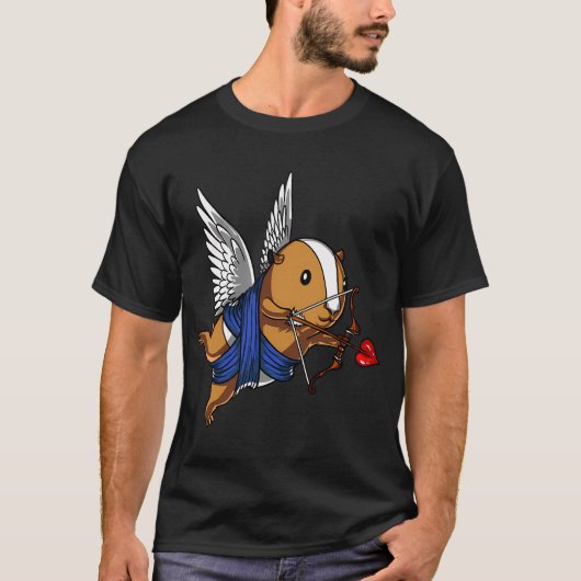 Meerschweinchen Amor T-Shirt (Vorderseite)