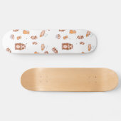 Meerschweinchen Armee niedliches Pattern Skateboard (Horizontal)