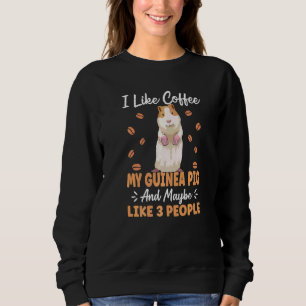 Meerschweinchen Bekleidung Kaffee Suchtkrank Für M Sweatshirt