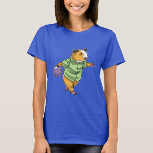 Meerschweinchen Bowling Bowlingkugel T-Shirt