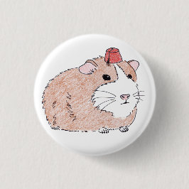 Meerschweinchen Button