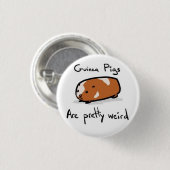 Meerschweinchen Button (Vorne & Hinten)