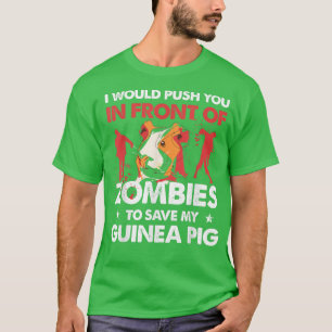 Meerschweinchen-Design für ein Meerschweinchen-Lie T-Shirt