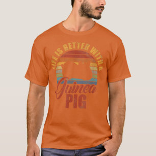Meerschweinchen-Design für Meerschweinchen-Fans T- T-Shirt