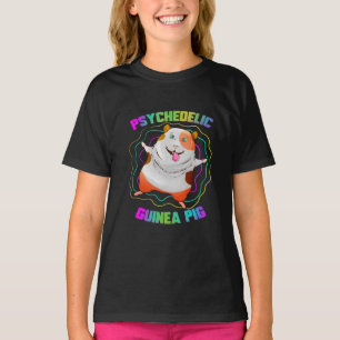 Meerschweinchen EDM-Party-Haustier Buntes Meersc T-Shirt