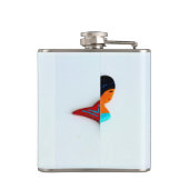 Meerschweinchen Flachmann (Rückseite)