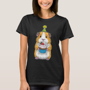 Meerschweinchen Geburtstagskuchen T-Shirt