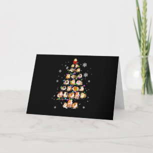 Meerschweinchen-Geschenk Frohe Weihnachten Meers Karte