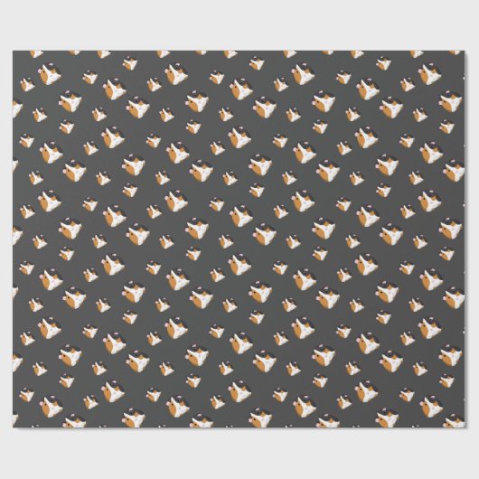Meerschweinchen Geschenkpapier (Flach)