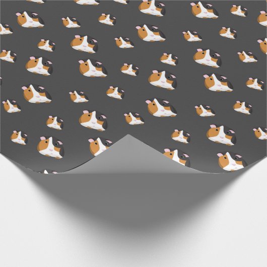 Meerschweinchen Geschenkpapier (Ecke)