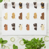 Meerschweinchen Geschirrtuch (Gefaltet)