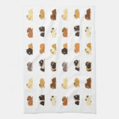 Meerschweinchen Geschirrtuch (Vertikal)