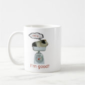 Meerschweinchen-Gesundheit Kaffeetasse (Links)