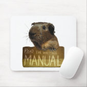 Meerschweinchen-Handbuch Mousepad (Mit Mouse)