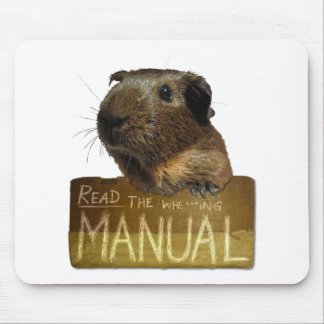 Meerschweinchen-Handbuch Mousepad