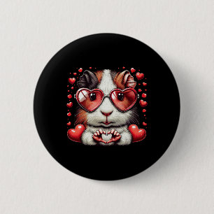Meerschweinchen Herzzeichen Hand Meerschweinchen H Button