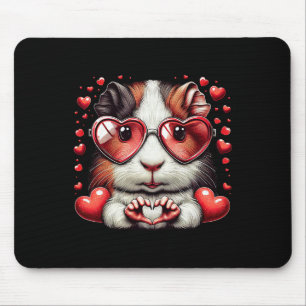 Meerschweinchen Herzzeichen Hand Meerschweinchen H Mousepad
