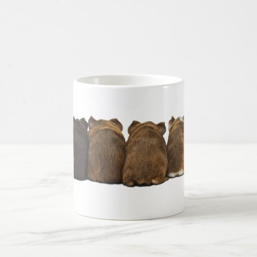 Meerschweinchen-Hintern-Tasse Kaffeetasse (Mittel)