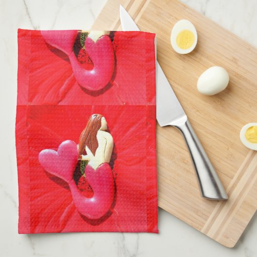 Meerschweinchen Küchentuch (Viertel Falte)