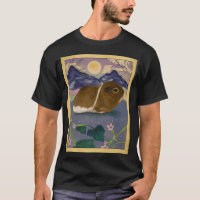 Meerschweinchen Kunst Mondlicht Kleidung Outfit Ge