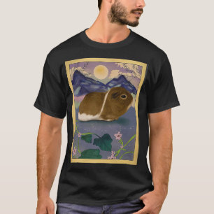 Meerschweinchen Kunst Mondlicht Kleidung Outfit Ge T-Shirt