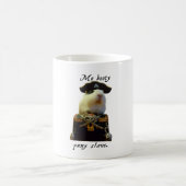 Meerschweinchen-lustiger Pirat Kaffeetasse (Mittel)