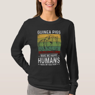 Meerschweinchen machen mich glücklich Menschen mac T-Shirt