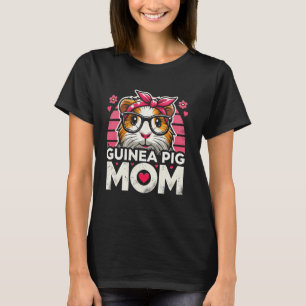 Meerschweinchen-Mama Cavy-Tierliebhaber Muttertag T-Shirt