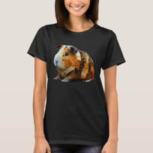Meerschweinchen Mama Papa Lustiges Ferkel Liebhabe T-Shirt