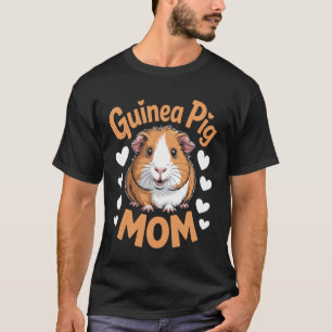 Meerschweinchen-Mama Süßes Haustier Cavy-Liebhaber T-Shirt