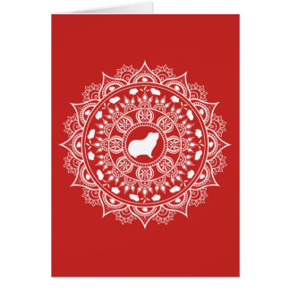 Meerschweinchen-Mandala-Kunst