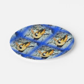 Meerschweinchen Pappteller (Schrägansicht)