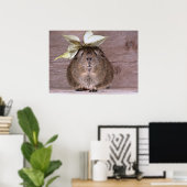 Meerschweinchen Poster (Heimbüro)
