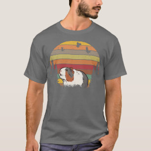 Meerschweinchen Retro Meerschweinchen Vintage T-Shirt