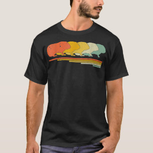 Meerschweinchen Retro Vintage 70er 80er Tierliebha T-Shirt