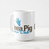 Meerschweinchen-Rettungs-Vater-Tasse - Kaffeetasse (Vorderseite Links)