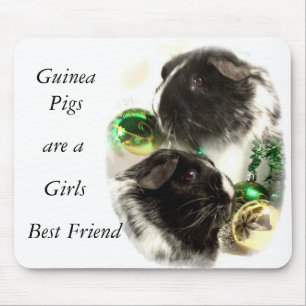 Meerschweinchen sind eine Matte des Mädchen-beste Mousepad