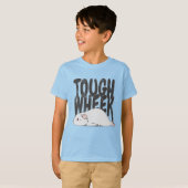 Meerschweinchen starkes Wheek weißes T-Shirt (Vorne ganz)