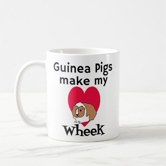 Meerschweinchen stellen meine Herz Wheek Tasse her (Links)
